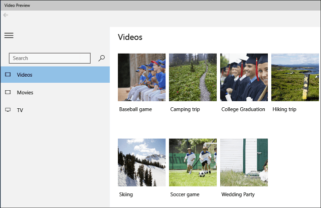 Εφαρμογή προεπισκόπησης βίντεο της Microsoft
