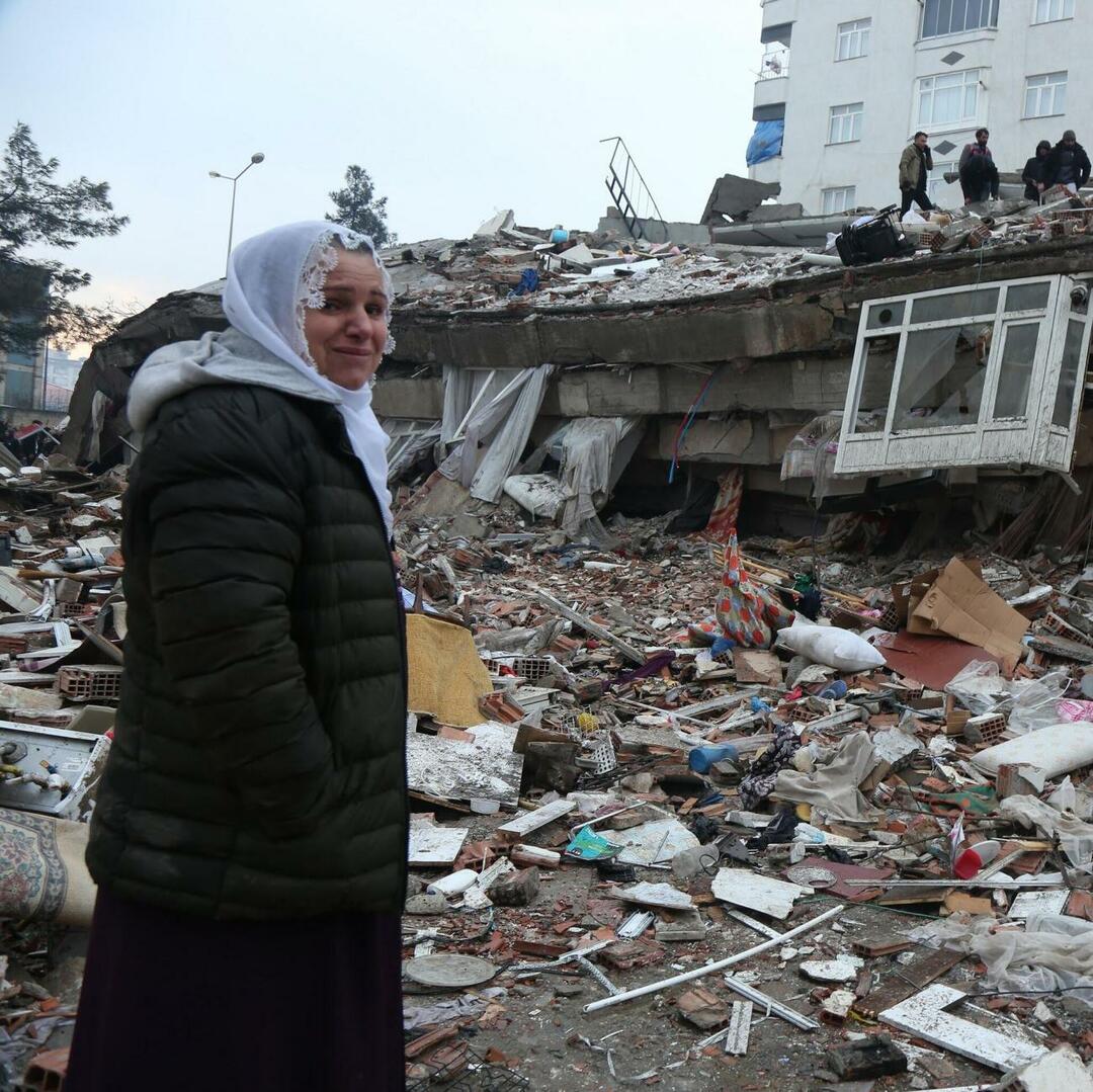 Πλαίσια από σεισμούς με επίκεντρο το Kahramanmaraş