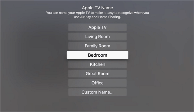 Μετονομασία της Apple TV