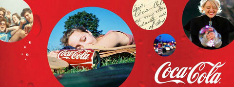 coca-cola facebook εξωφύλλου