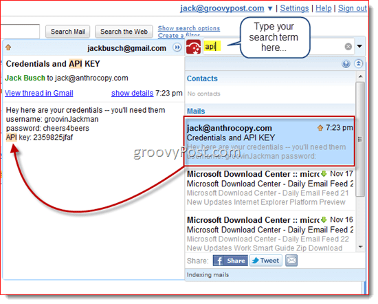 CloudMagic αναθεώρηση: Gmail Άμεση αναζήτηση σε πολλαπλούς λογαριασμούς