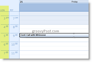 Το ημερολόγιο του Outlook 2007