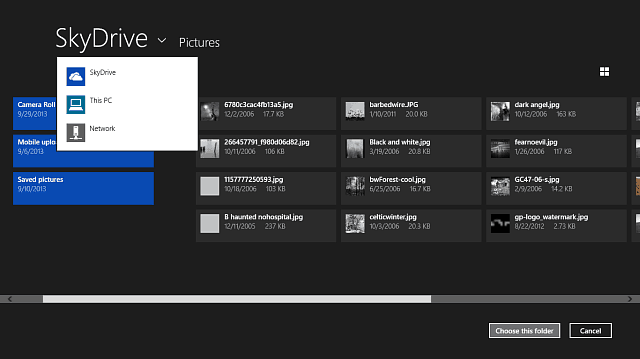 Πώς να δημιουργήσετε μια παρουσίαση φωτογραφιών στην οθόνη κλειδιών των Windows 8.1