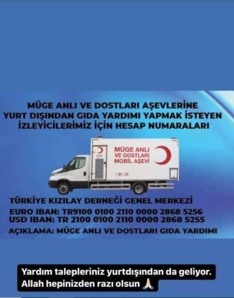 Βοήθεια για το σεισμό Müge Anlı