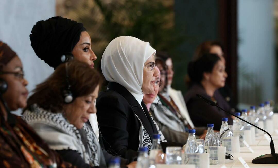 Μοιραζόμαστε μια καρδιά για την Παλαιστίνη από την Πρώτη Κυρία Ερντογάν! «Είμαστε αποφασισμένοι να συνεχίσουμε την αλληλεγγύη μας!»