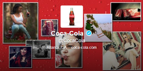κεφαλίδα twitter coca cola