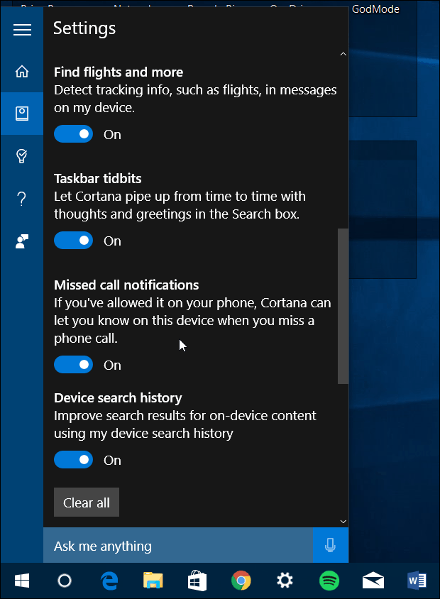 Βελτιώσεις της Cortana