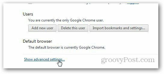 Αλλαγή γλώσσας Chrome 2
