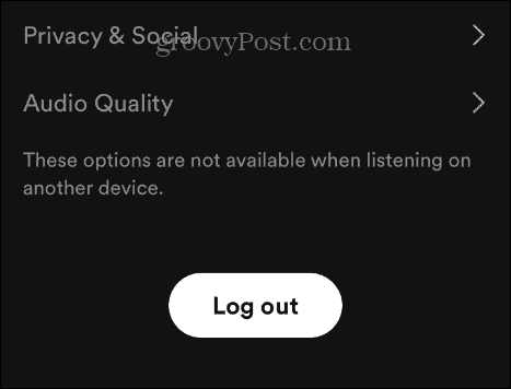 Οι στίχοι του Spotify δεν λειτουργούν