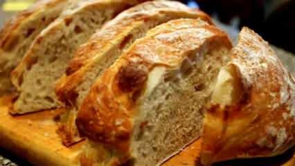 Πώς να φτιάξετε γρήγορο ψωμί στο σπίτι; Συνταγή ψωμιού που δεν είναι παγωμένη για μεγάλο χρονικό διάστημα