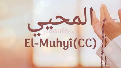 Τι σημαίνει al-muhyi (cc); Σε ποιους στίχους αναφέρεται ο al-Muhyi;