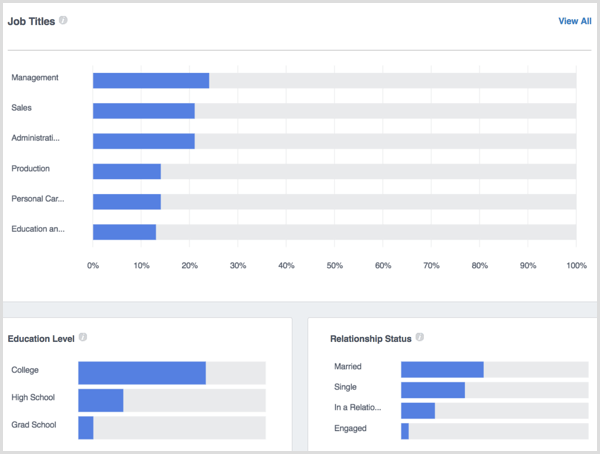 Δημογραφικά στοιχεία ατόμων στο Facebook Analytics