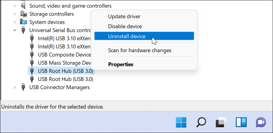 Διορθώστε το usb που δεν λειτουργεί στα Windows 11