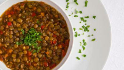 Η πράσινη σούπα φακής σας κάνει να κερδίζετε βάρος; Συνταγή σούπας φακής με χαμηλές θερμίδες