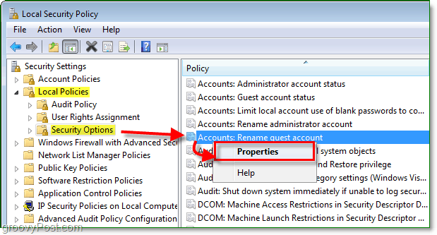 Πώς να μετονομάσετε το λογαριασμό των Windows 7 Guest