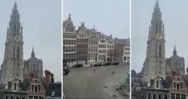 Μετά τον σεισμό ακούστηκε ο Εθνικός Ύμνος από τον Καθεδρικό Ναό στο Βέλγιο! Υποστήριξη από όλο τον κόσμο...