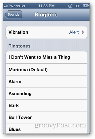 Χρησιμοποιήστε το Custom iPhone Ringtone 3