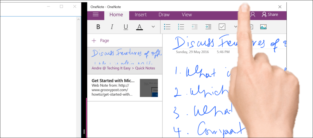 Εργασία με τη λειτουργία tablet στο Windows 10 Επέτειος Ενημέρωση