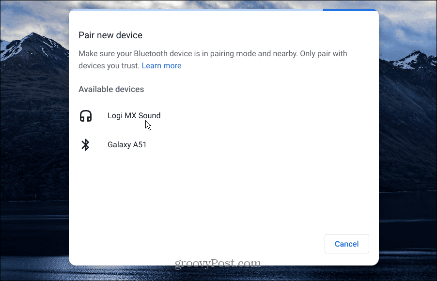 Ο ήχος δεν λειτουργεί στο Chromebook
