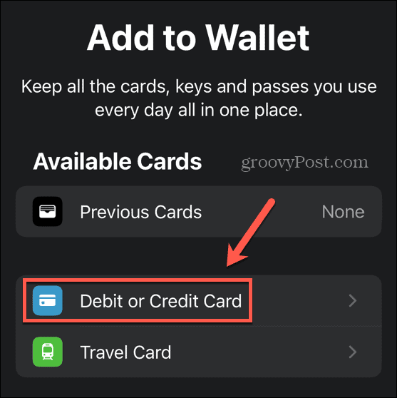 χρεωστικές ή πιστωτικές κάρτες apple pay