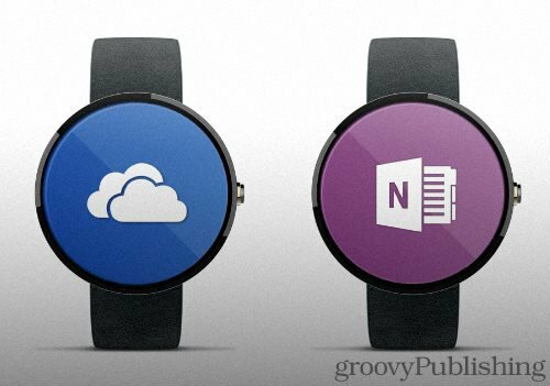 Εφαρμογές παραγωγικότητας της Microsoft για το ρολόι της Apple και το Android Wear