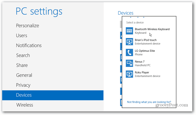 Σύνδεση συσκευών Bluetooth σε επιφάνεια της Microsoft με Windows RT