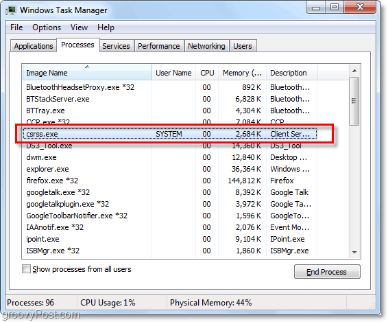 Τι είναι το csrss.exe και είναι ασφαλές να τρέχει ή ιός;