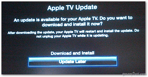 Apple TV Update