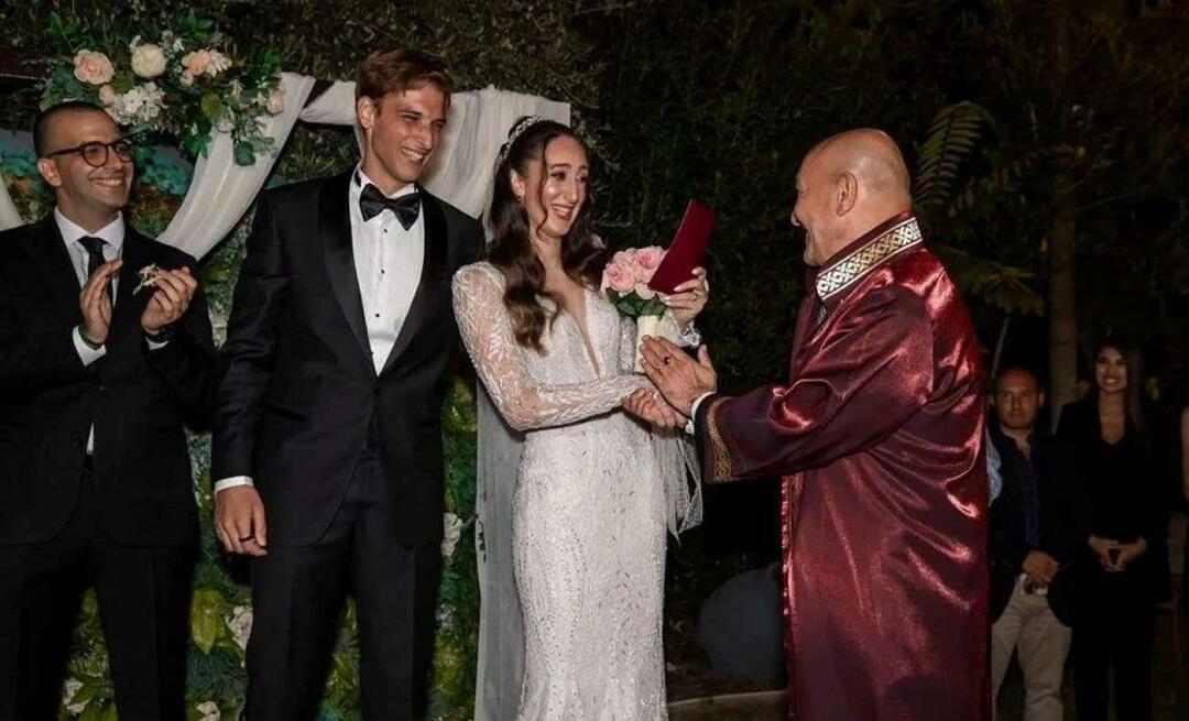 Ο σουλτάνος ​​του διχτυού, Ayça Aykaç, παντρεύτηκε εκπληκτικά!
