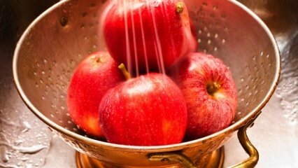 Πρέπει να πλυθούν και να καταναλωθούν τα μήλα;