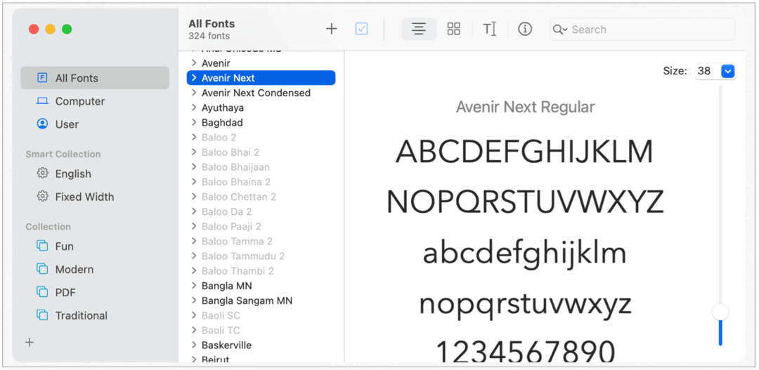 Πώς να προσθέσετε νέες γραμματοσειρές σε Mac