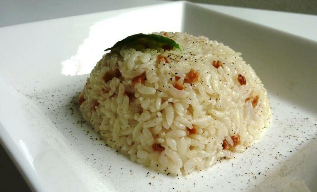 Πώς να φτιάξετε το πιο εύκολο πιλάφι με ρύζι με βούτυρο; Συνταγή ρυζιού βουτύρου που μυρίζει νόστιμα