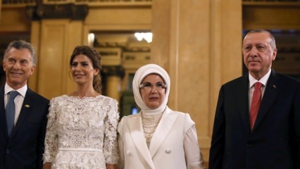 Η Πρώτη Κυρία Ερντογάν καλωσόρισε στη Σύνοδο Κορυφής της Αργεντινής G20