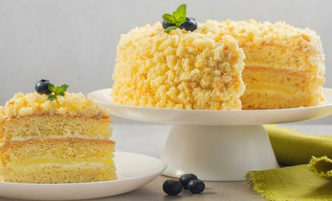 Πώς να φτιάξετε μιμόζα torta Συνταγή για τορτα μιμόζα MasterChef! Ιταλικό κέικ torta mimosa