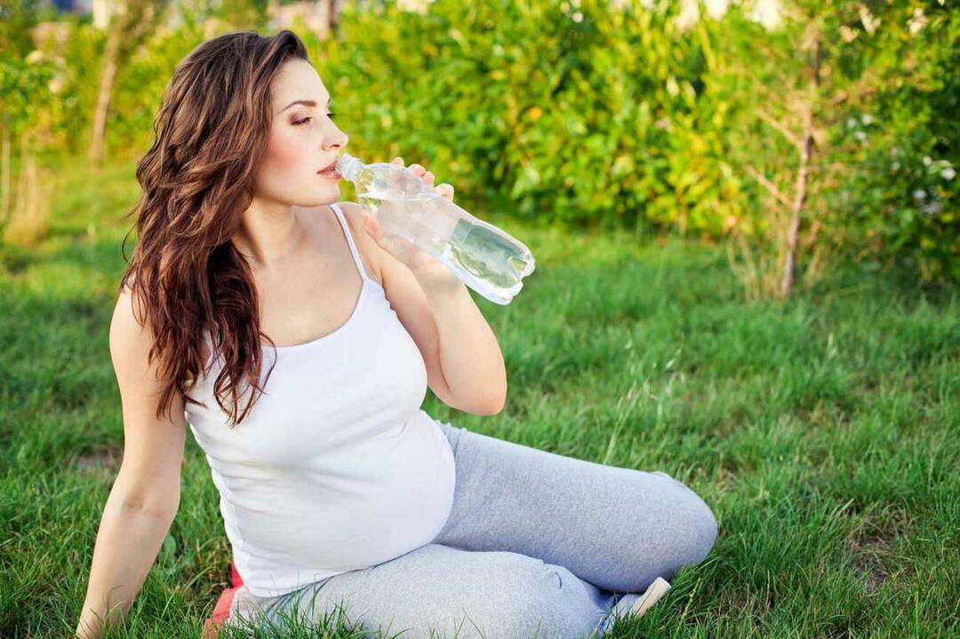 πρόσληψη υγρών κατά τη διάρκεια της εγκυμοσύνης