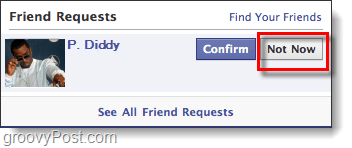 το facebook δεν είναι πλέον αίτημα φίλου