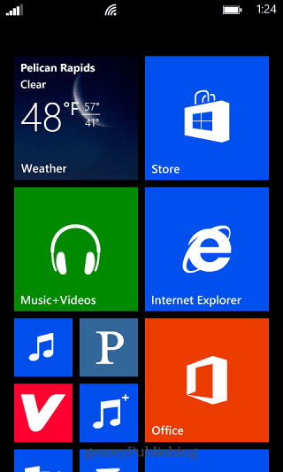 Windows Phone Home