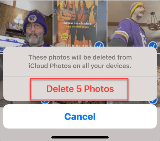 Κλείδωμα φωτογραφιών στο iPhone