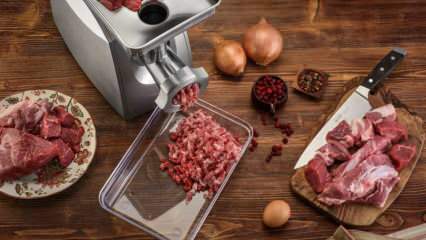 Πώς να τραβήξετε αλεσμένο βόειο κρέας στο σπίτι; Πράγματα που πρέπει να λάβετε υπόψη κατά τη λήψη κιμά στο σπίτι