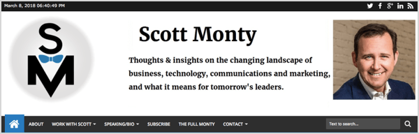 Η προσωπική μάρκα του Scott Monty έμεινε μαζί του.
