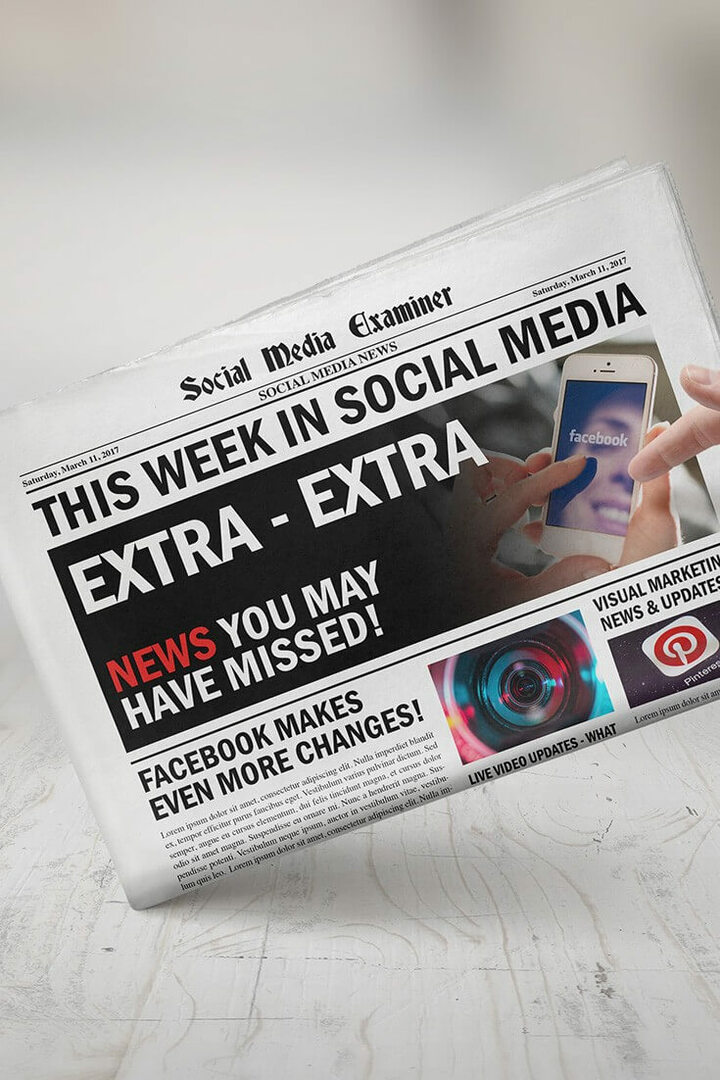 Το Facebook Messenger Day κυκλοφορεί παγκοσμίως: Αυτή την εβδομάδα στα Social Media: Social Media Examiner