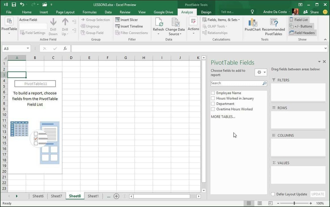 Πώς να δημιουργήσετε έναν Πίνακα Συγκεντρωτικού σε Microsft Excel