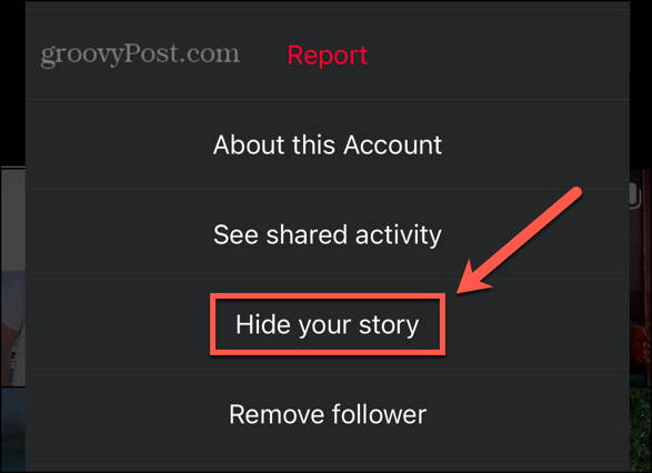το instagram κρύψτε την ιστορία σας