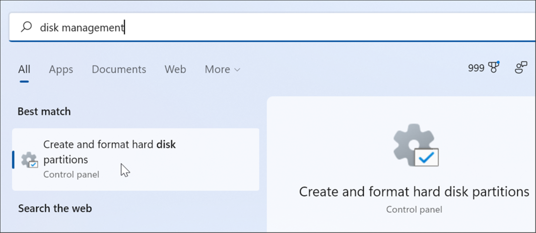αναζήτηση αλλάξτε ένα γράμμα μονάδας δίσκου στα Windows 11