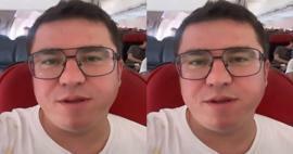 Οι δύσκολες στιγμές του Ibrahim Büyükak στο αεροπλάνο! Έκπληκτος με αυτό που συνέβη