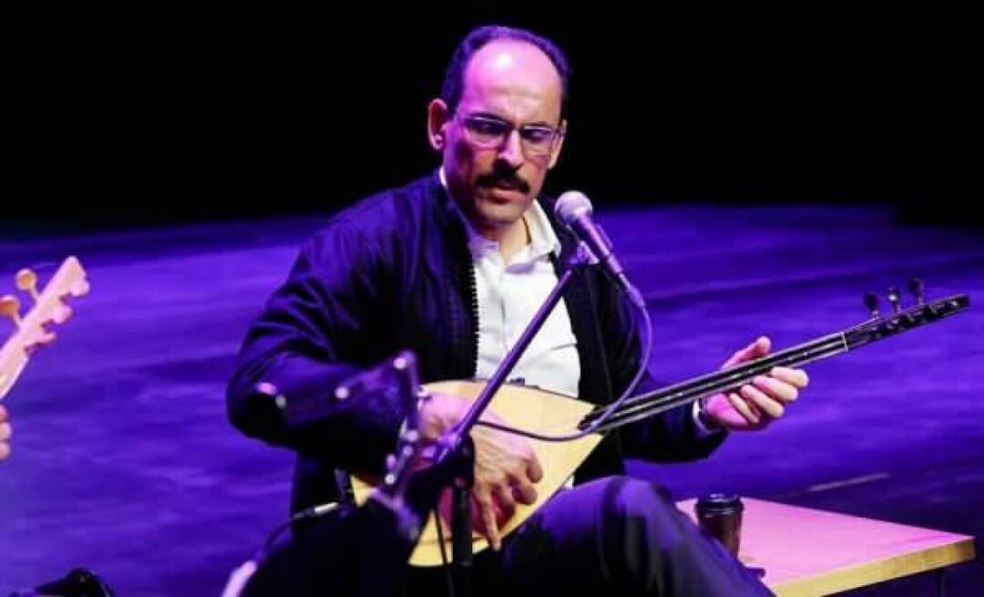 Ο İbrahim Kalın έκανε μια αξέχαστη συναυλία με τους 'İrfani Türküsü'!