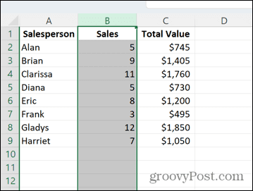 μετακίνηση στήλης excel