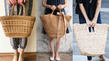 Το τελευταίο φαβορί της μόδας: Τάση τσάντα Straw