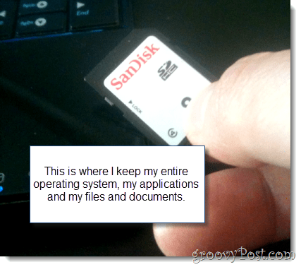 linux σε κάρτα flash