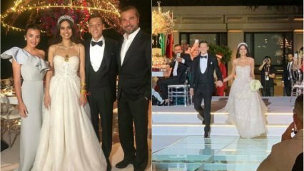Ο γάμος του Mesut Özil και του Amine Gülşe ζευγάρι φαινόταν εύφορος!